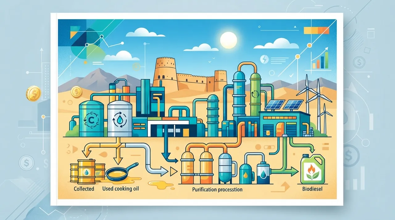 Feasibility study of used cooking oil recycling project in Sultanate of Oman