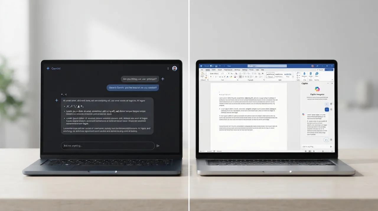 Gemini (Google) vs. Copilot (Microsoft): Which is Better for Your Work?