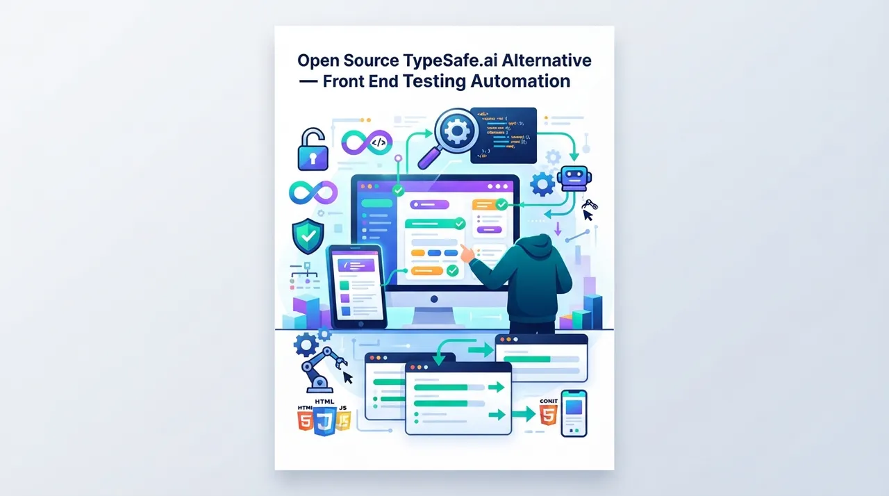 بديل TypeSafe.ai مفتوح المصدر — أتمتة اختبار الواجهة الأمامية