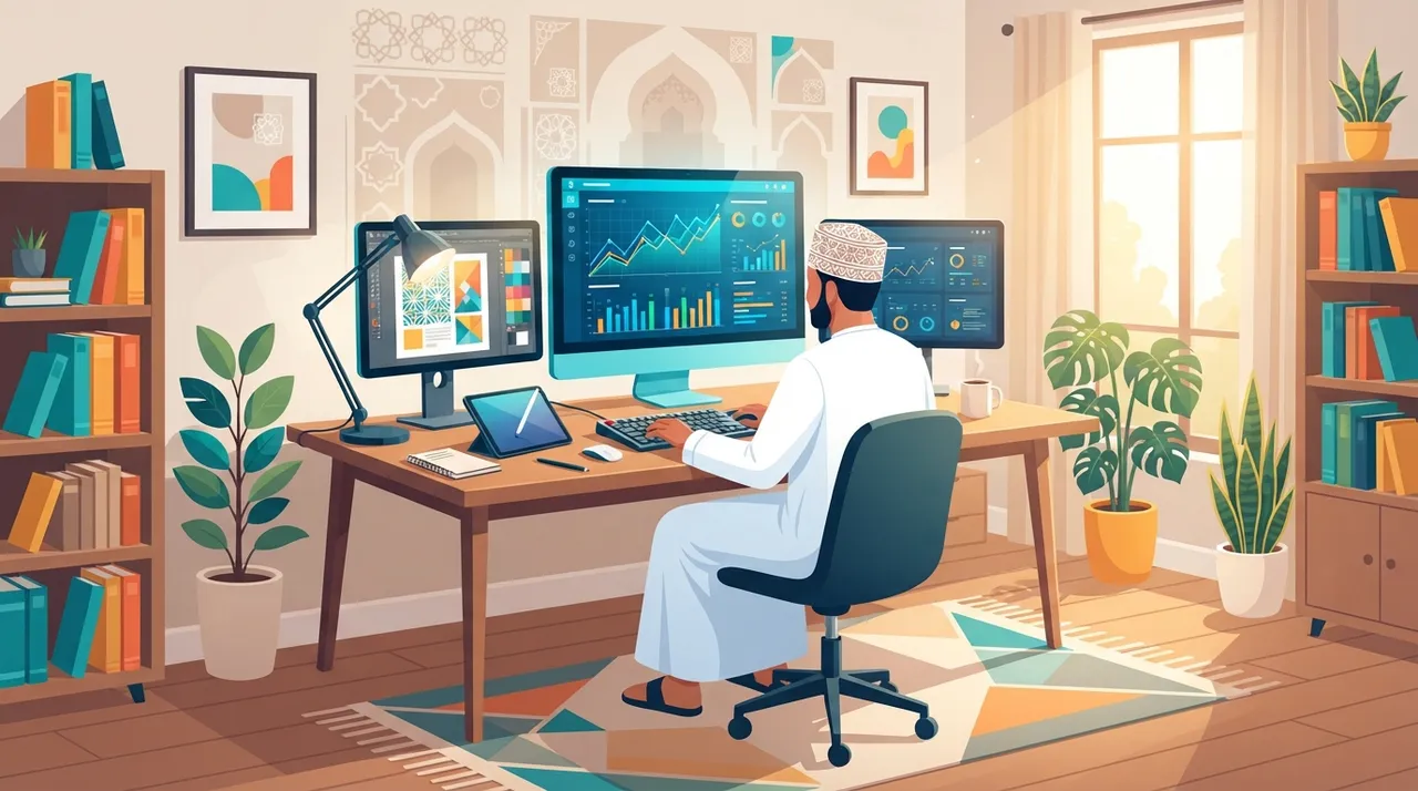 العمل الحر في عُمان: 5 طرق لدخل إضافي من منزلك 2026