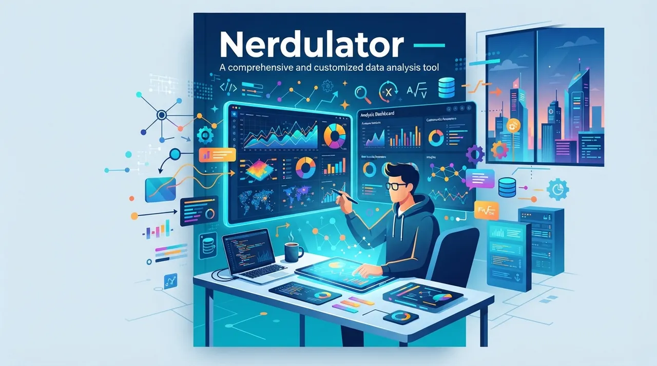 Nerdulator — Comprehensive and customizable data analysis tool