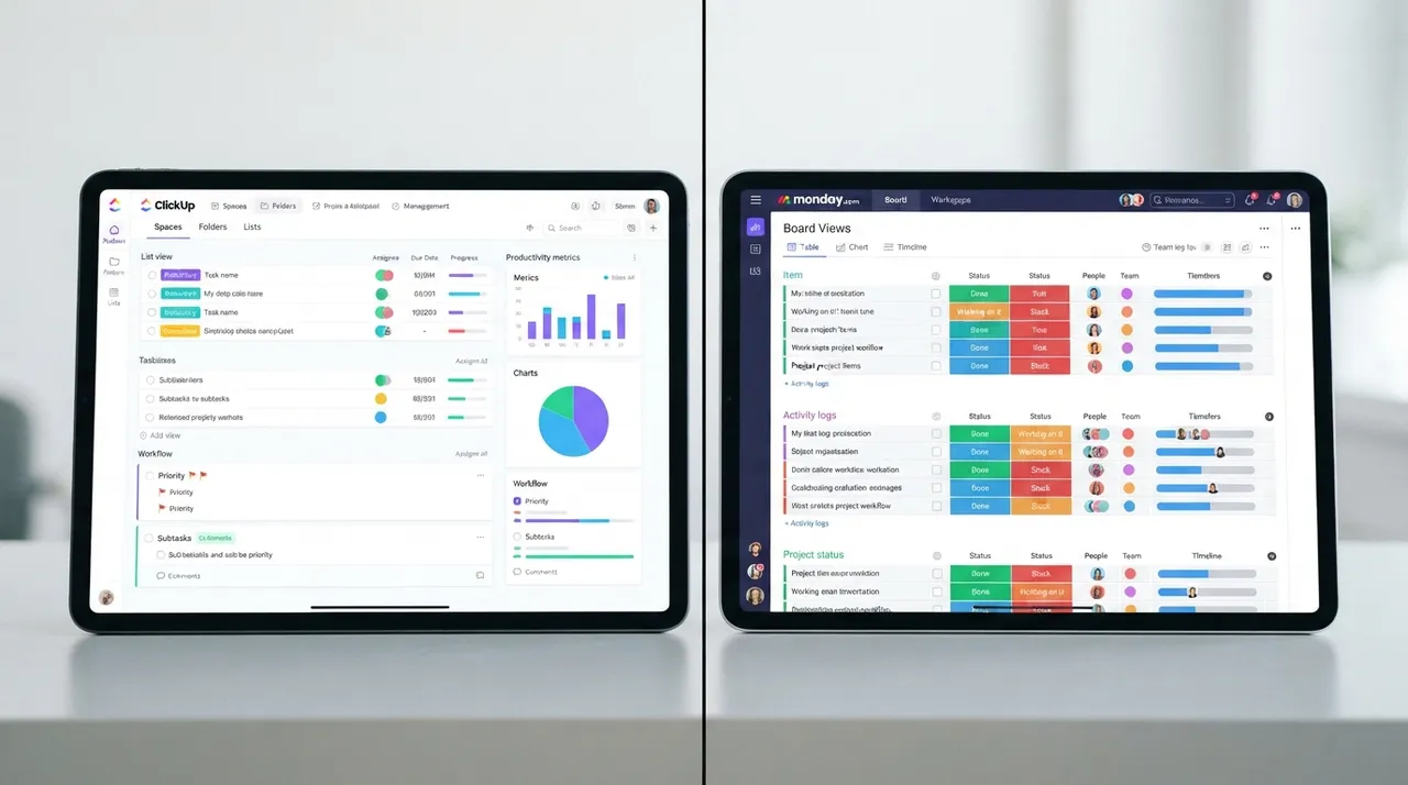 ClickUp vs. monday.com: Which Project Management Platform Boosts Your Productivity in 2026?
