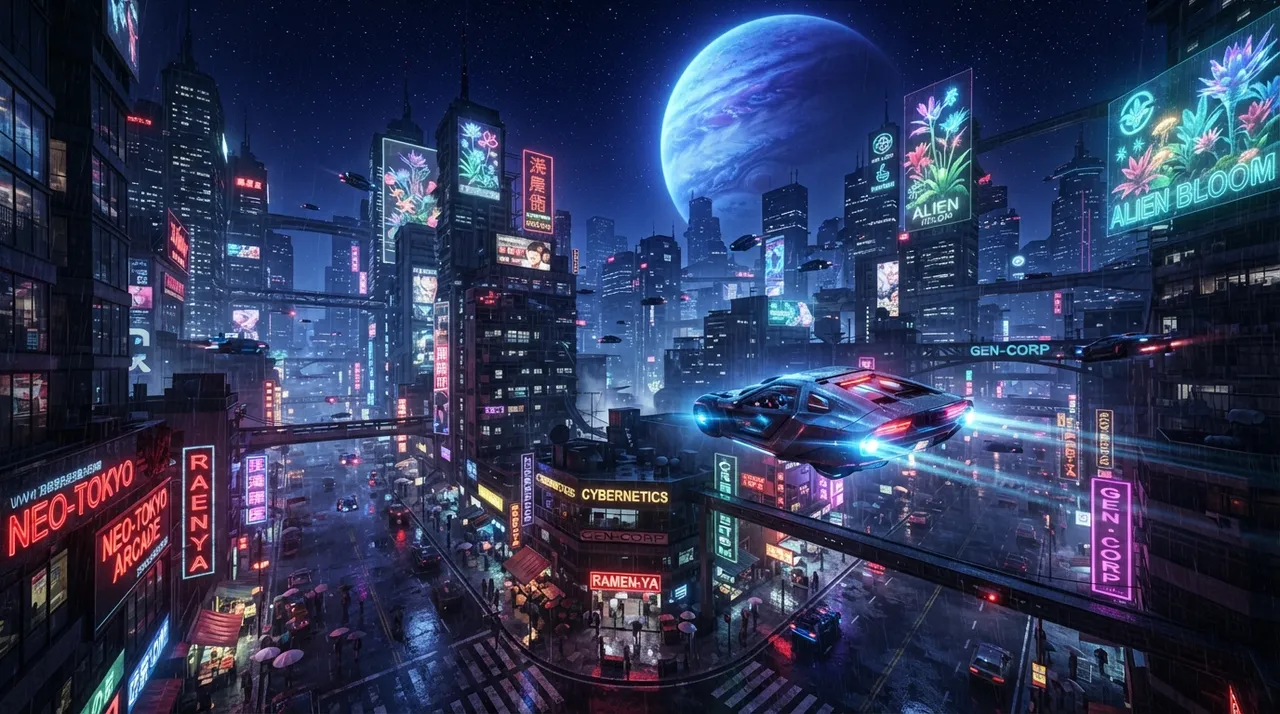Your Images in 3D Space Film Style: Sci-Fi Your Way