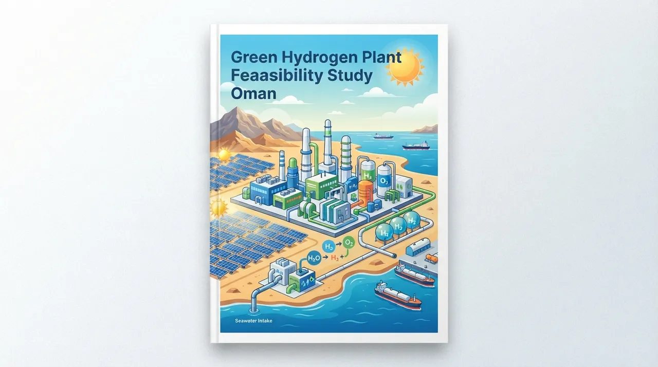 Feasibility study of an integrated green hydrogen production plant from seawater using sustainable electrolysis technology in the Sultanate of Oman