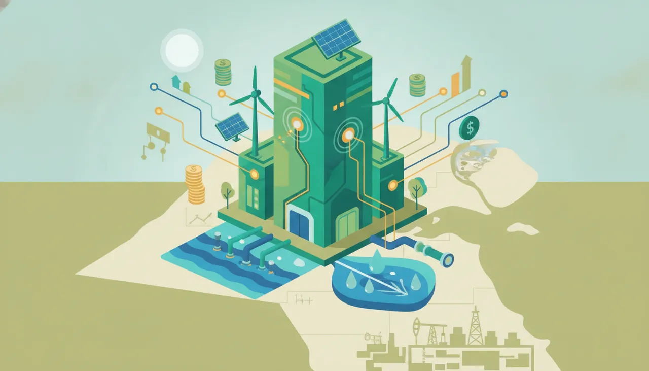 Feasibility Study of 'Green Smart Kuwait Grid' System for Enhancing Energy and Water Efficiency in Commercial and Government Buildings in Kuwait