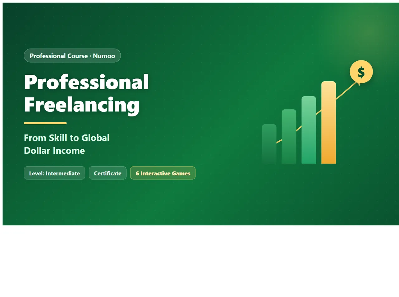 Professional Freelancing: From Skill to Global Dollar Income