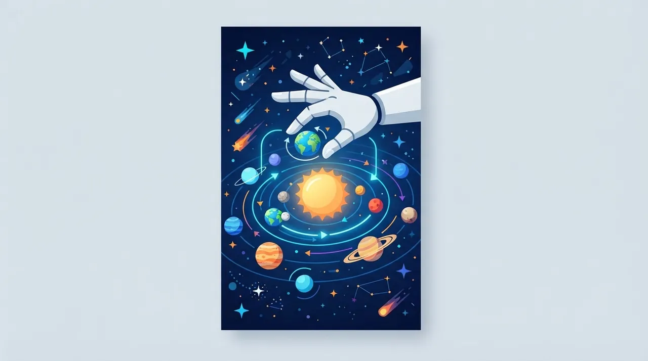 Explore Solar System — Gesture-based solar system exploration