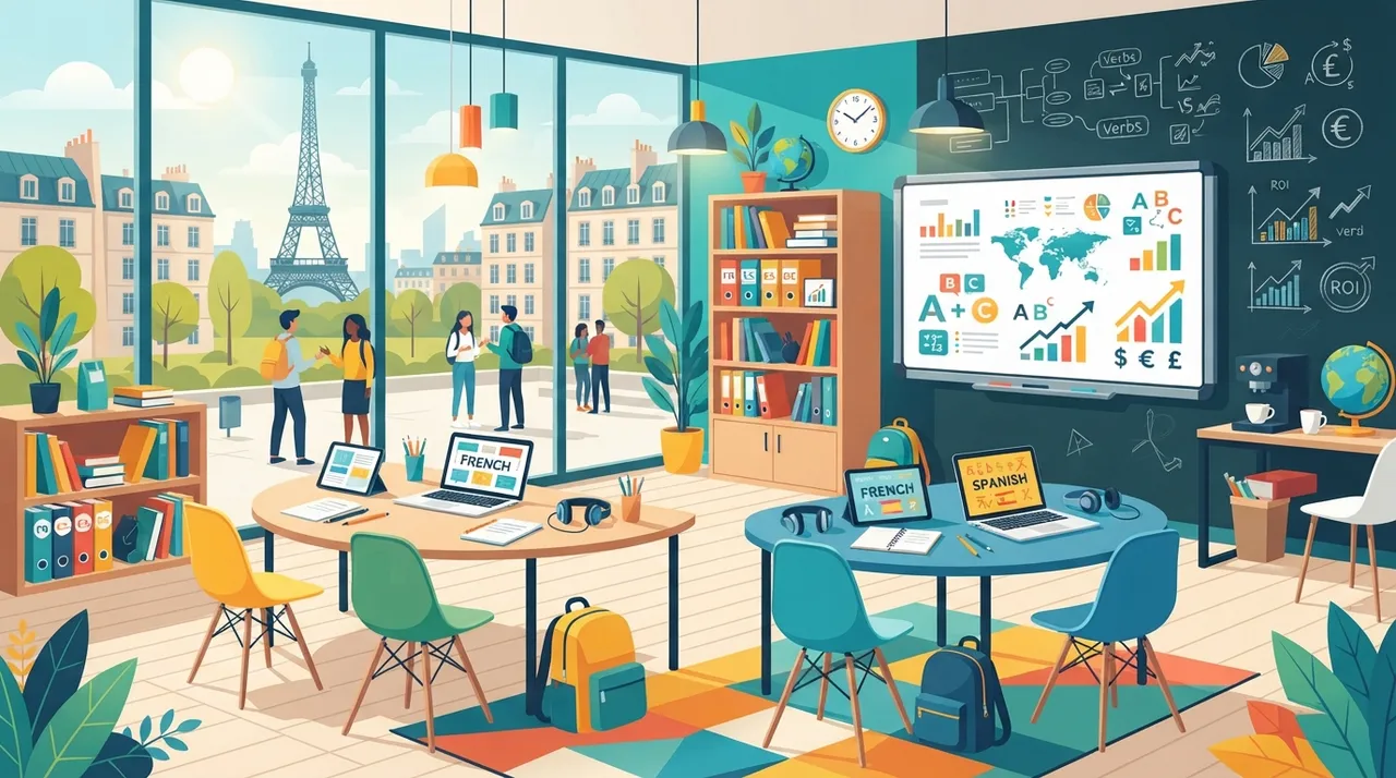 Feasibility study of a language institute project in France