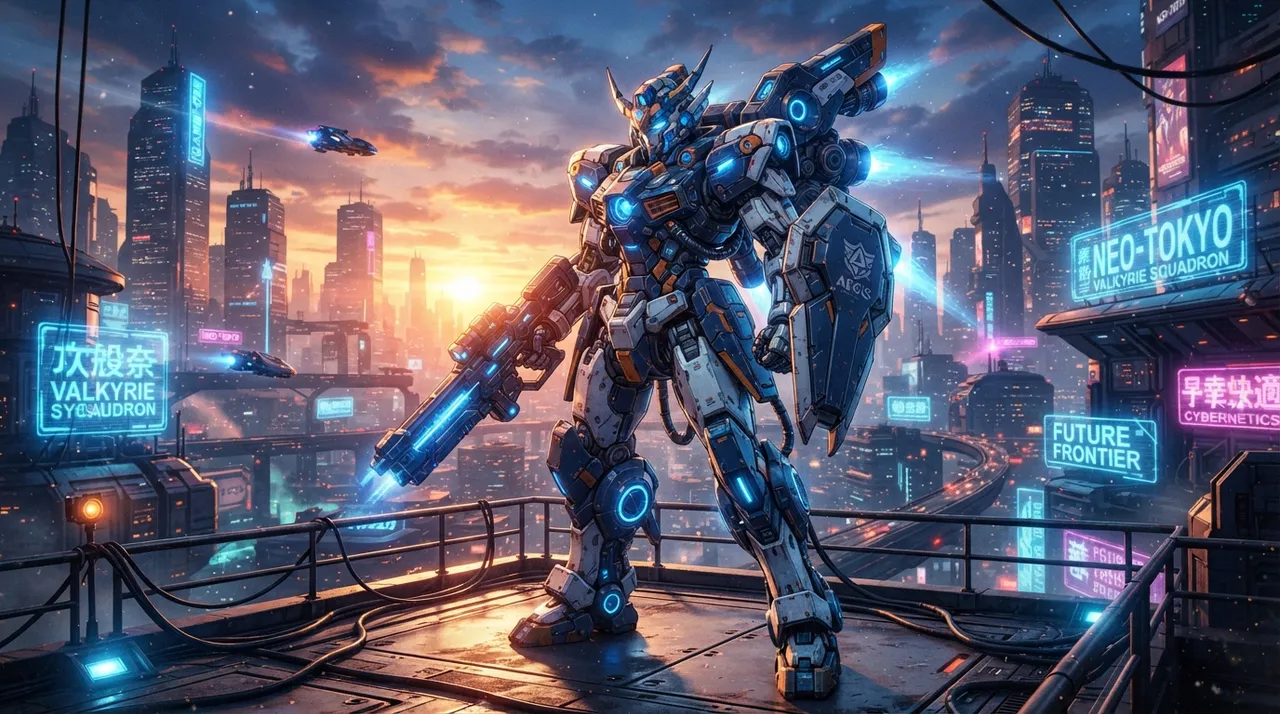 Your Photos as Anime Mecha Heroes