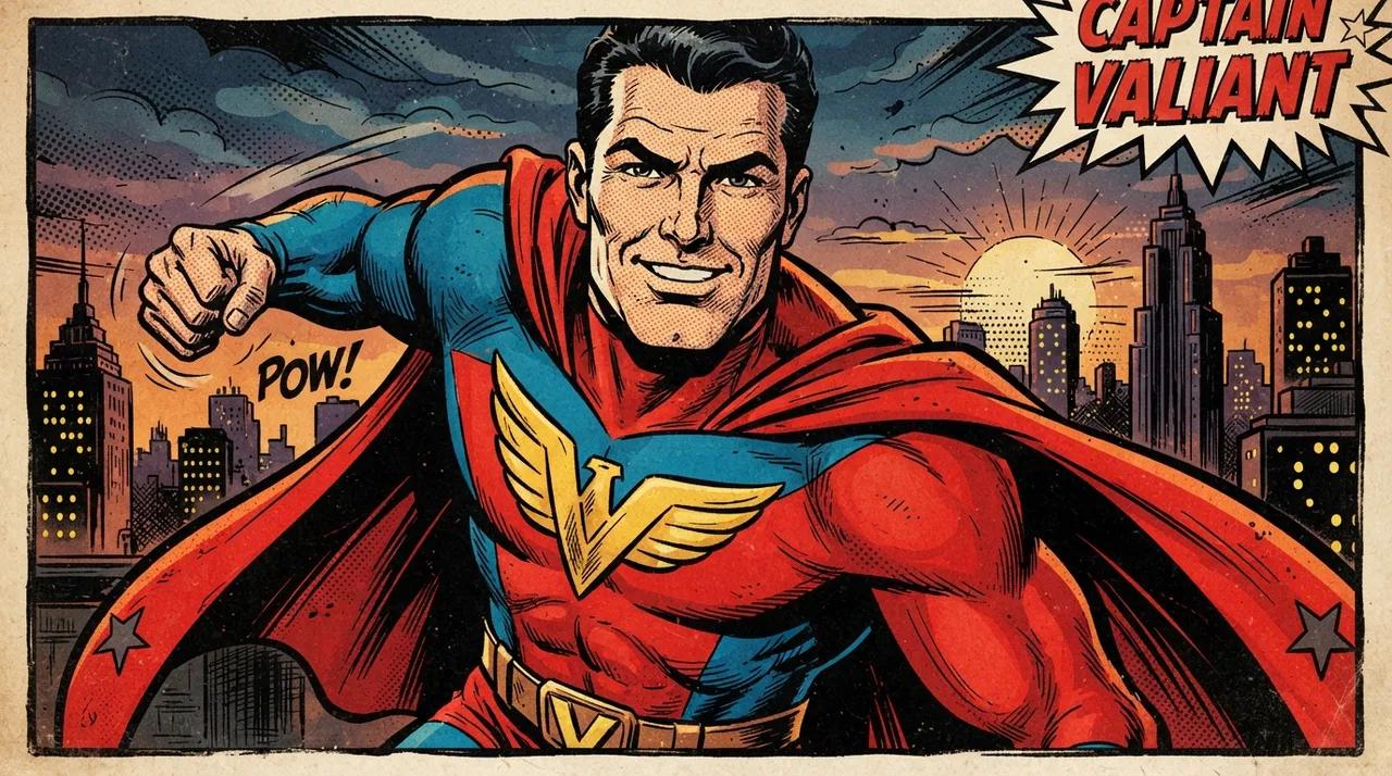 Classic Superheroes: Transform into a Golden Age Comic Hero