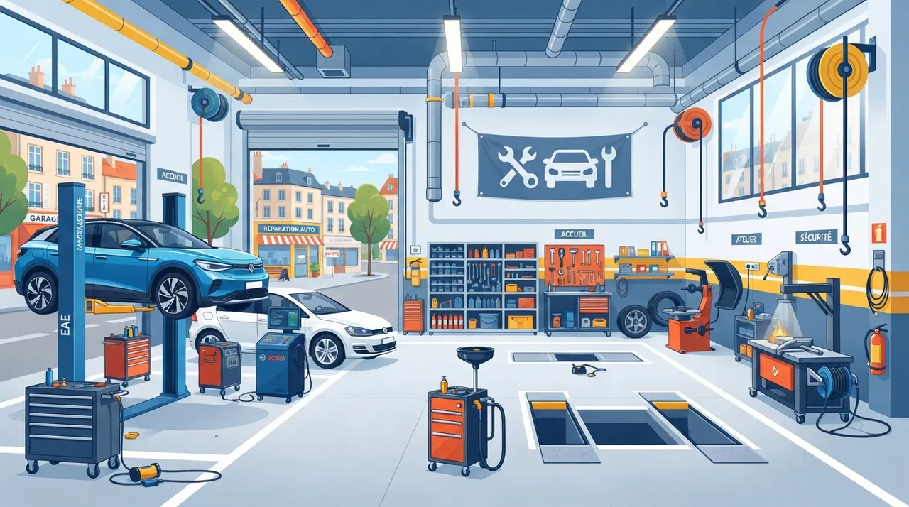 Feasibility Study for a Car Maintenance Workshop Project in France 2026