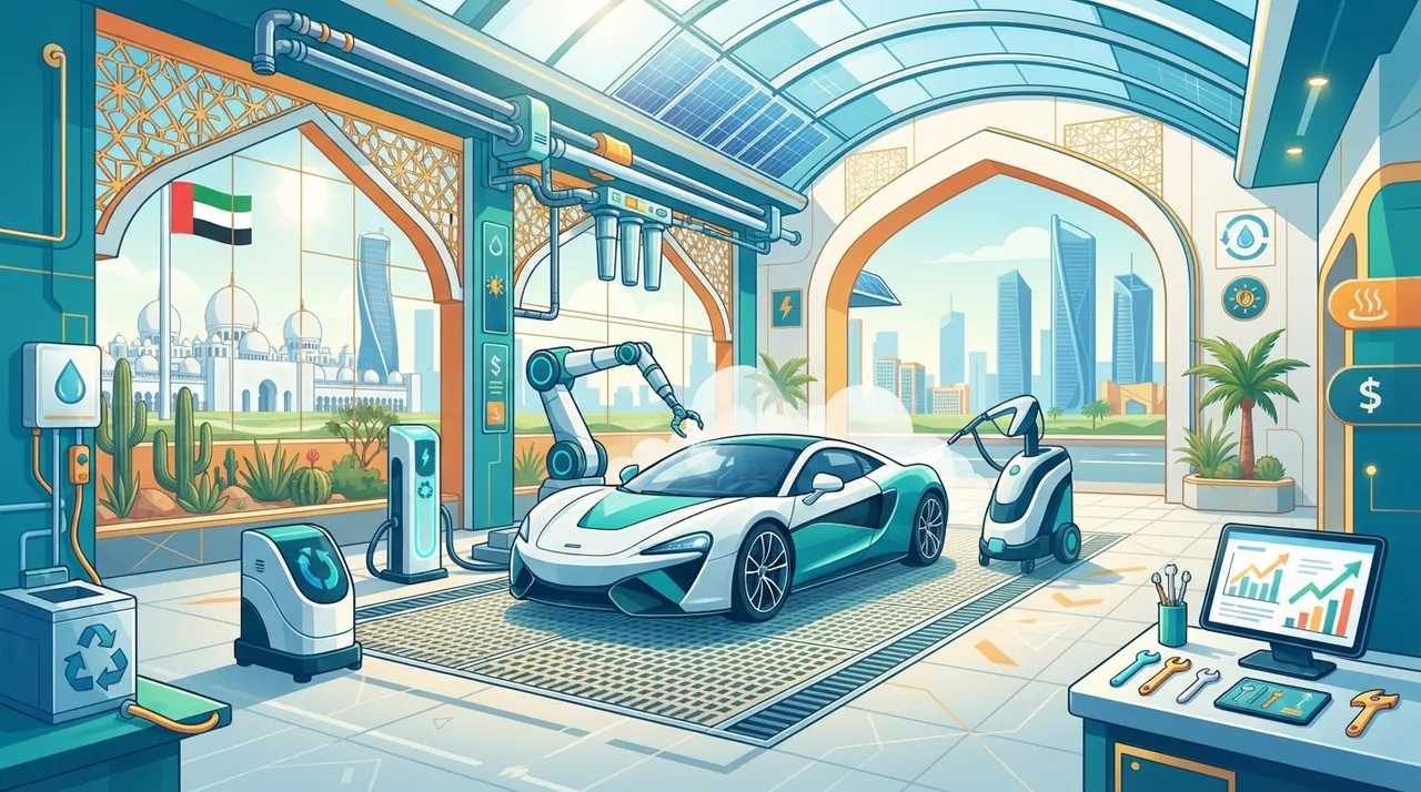Feasibility Study for an Eco-Friendly Steam Car Wash Project in the UAE