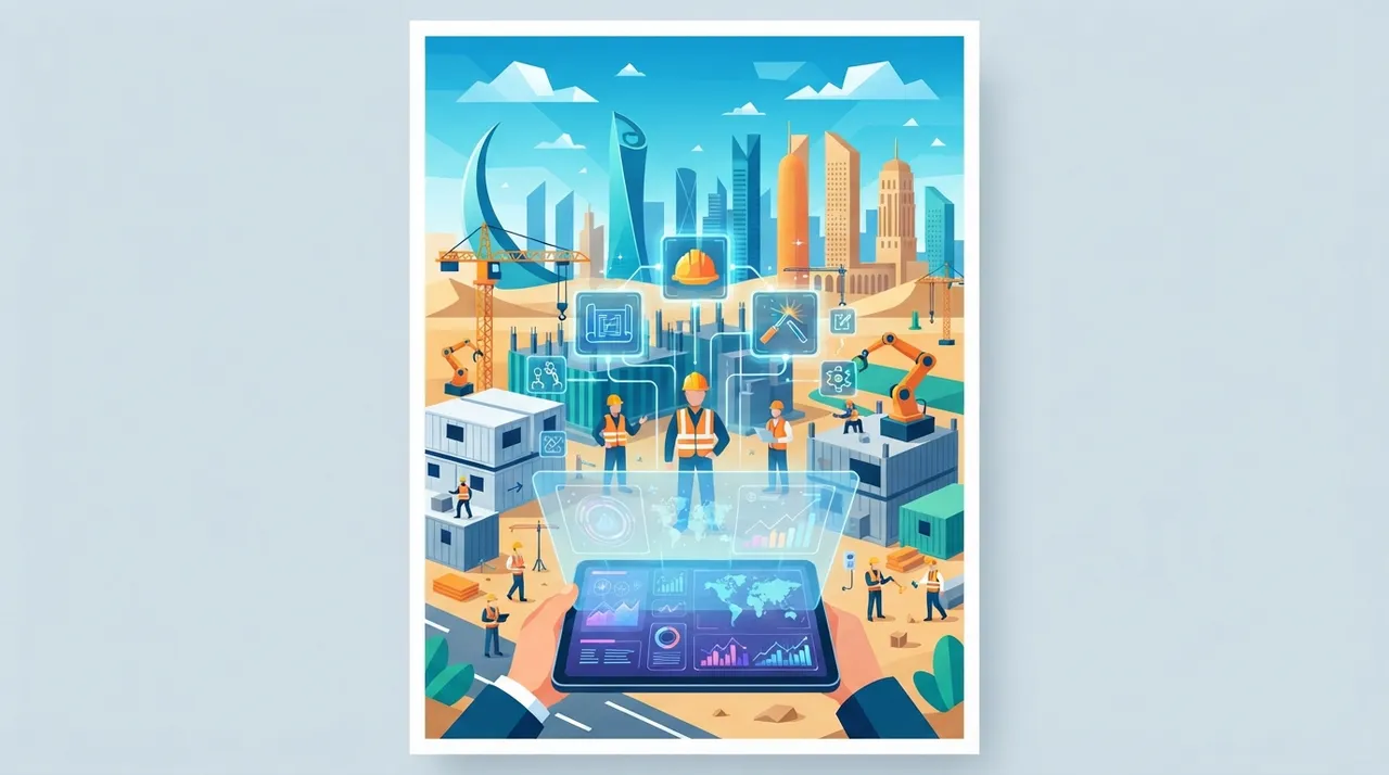 Feasibility study of "Bunaat Qatar" smart recruitment platform in construction sector using AI and AR in Qatar