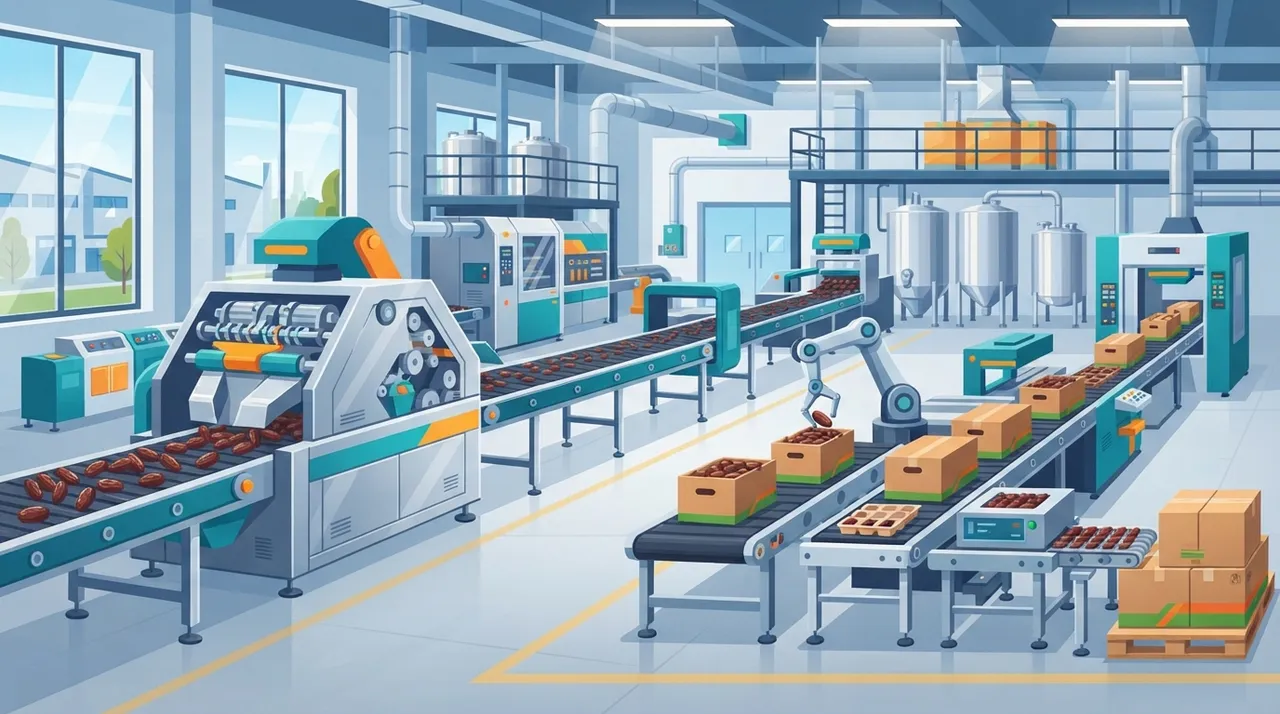 Feasibility Study for a Date Processing and Packaging Plant in Spain: A Promising Investment Opportunity