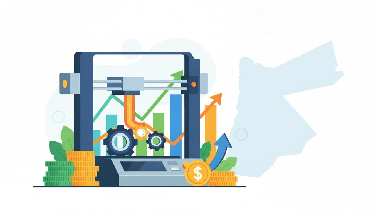 Feasibility Study: Manufacturing Specialized Metal 3D Printers for Industrial Spare Parts in Jordan