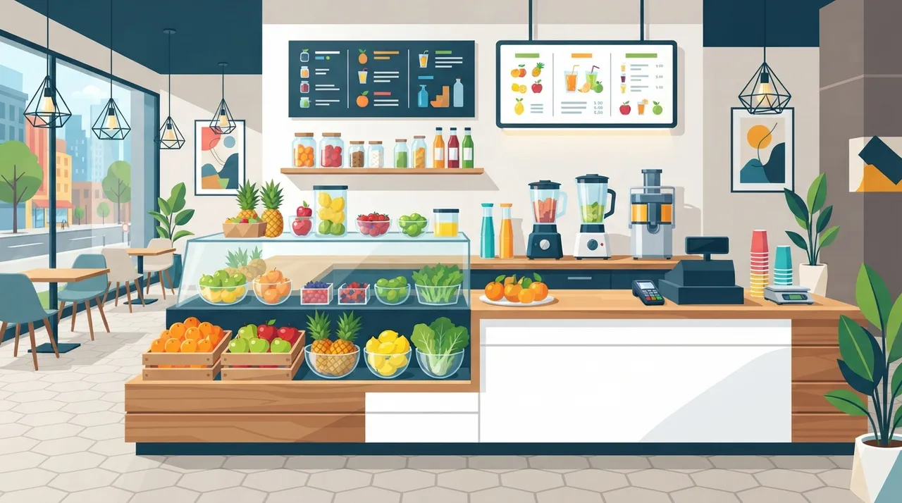 Feasibility study of a juice shop project in Jordan